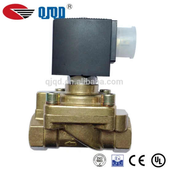 Brass High Pressure Pilot Diaphragm Type Electric Solenoid Water Valve