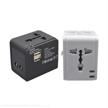 Universal Travel Adapter με 2 θύρες USB - Hot Sale Worldwide