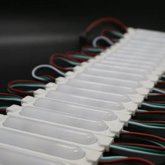 IP65 Full Color Addressable LED Module with WS2811 Driver for Advertising Signs - 3LEDs SMD 5050, 0.75W, DC12V Backlight