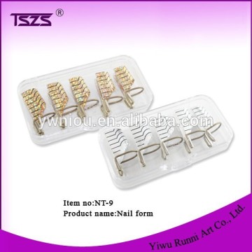 Brand New 5pcs Reusable Nail Form
