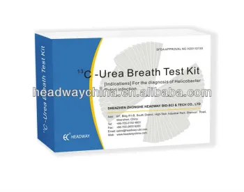 Medical Diagnostic Test Kit for 13C Urea Breath Test