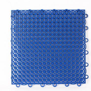 Eco-friendly outdoor interlocking plastic basketball court flooring tile