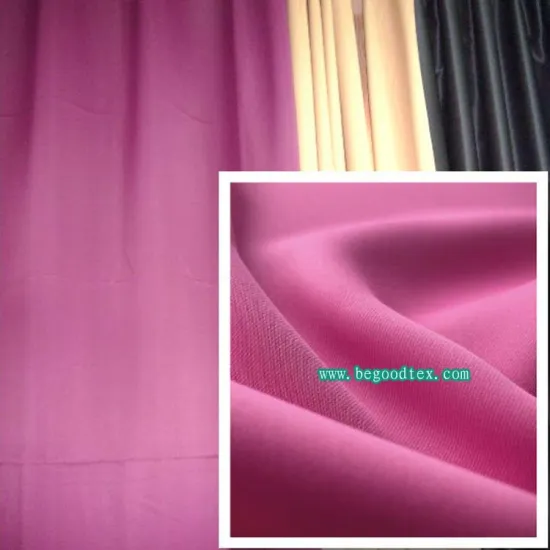 IFR 100% polyester curtain blackout fabric