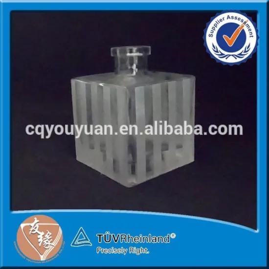 wholesale high quality 200ml glass aroma lamp bottle
1, half frosted perfume glass bottle 100ml