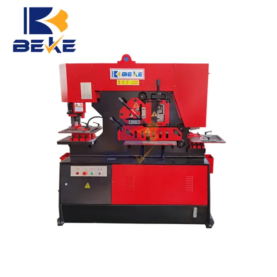 Q35Y-20 Hydraulic Steel Ironworker: New Design Press Cutting Machine