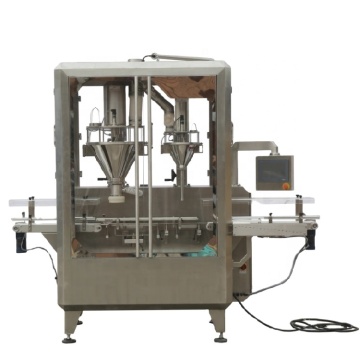 Automatic Factory Coffee Powder Bottle Washing Powder Filling Machine