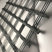 Résistance à la traction 200x200KN / m Géogrille en fibre de verre