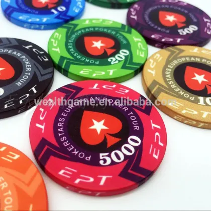 10g EPT Ceramic Poker Chip
