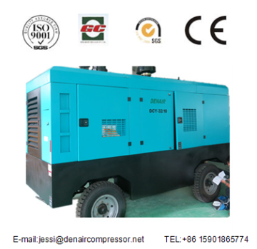 32m3/min 10bar portable compresseur d'air par diesel