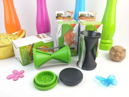 Shred shred funnel device spiral slicer spiral