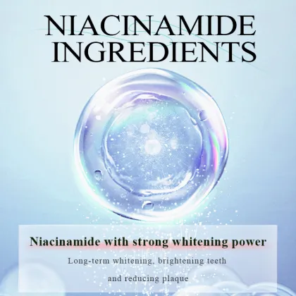 Herbal Mint Flavored Niacinamide Whitening Toothpaste for Yellow Teeth