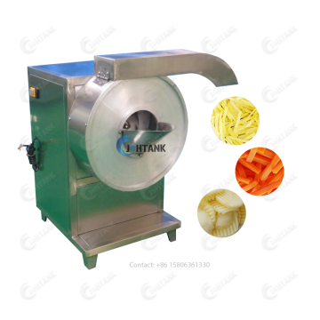 Kommerzieller automatischer Gemüse -Slicer: Karotte, Maniok und Süßkartoffelschneidemaschine