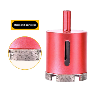 Professional Diamond Core Drill Bit for Cutting Porcelain Tiles, Marble, and Granite