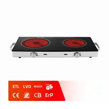 Efficient Electric Infrared Stove for Kitchen Use