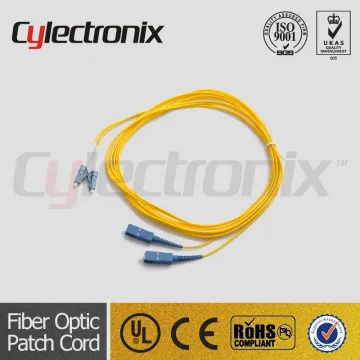 2M SC-LC SM Duplex Fiber Optic Patch Cord