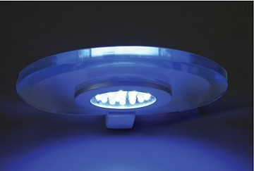 21pcs Led,1,5 M Lead Wires +amp Plug Semi Round Glass Light 