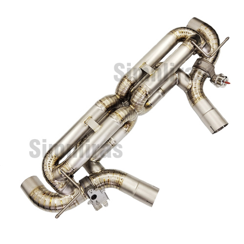 Titanauspuffanlage Toyota New Supra A90 3.0L (B58) 2020+ Burnet Blue Tipp