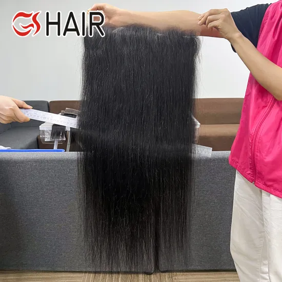 GS Cuticle Aligned HD Lace Frontal - 13x6 13x4 4x4 5x5 6x6 7x7 Swiss Lace Thin Edge