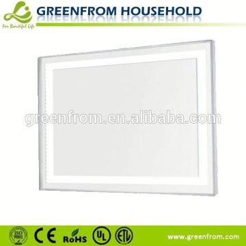 Square fancy light up magnifying mirror