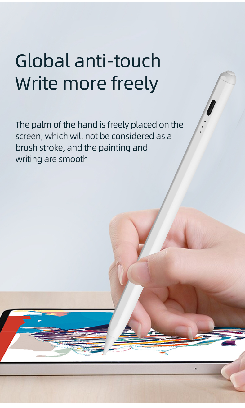 Capacitive pen with pen clip Capacitive pen with pen clip