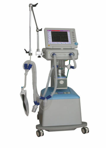 40bpm Obile Pressure Control Ventilation (pcv) Icu Hospital Ventilators With 21% Fio2