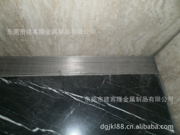 Shower Drain, Stainless Steel, Trench Cover, Grating