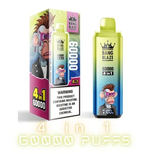 Bang Blaze 60000 Puff 4 In 1 Hot Sale Rechargebale Vape