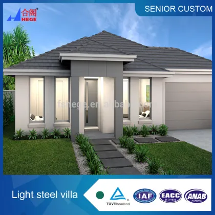 prefabricated Light Steel Materials Villa