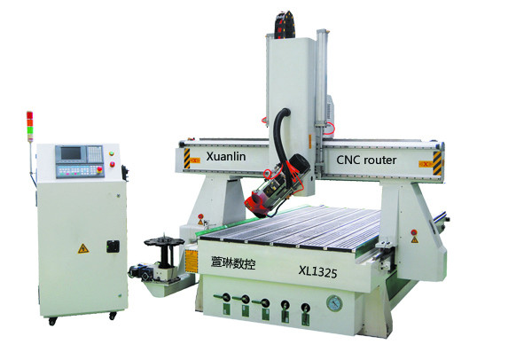 Máquina de gravação de molde CNC de 4 eixos