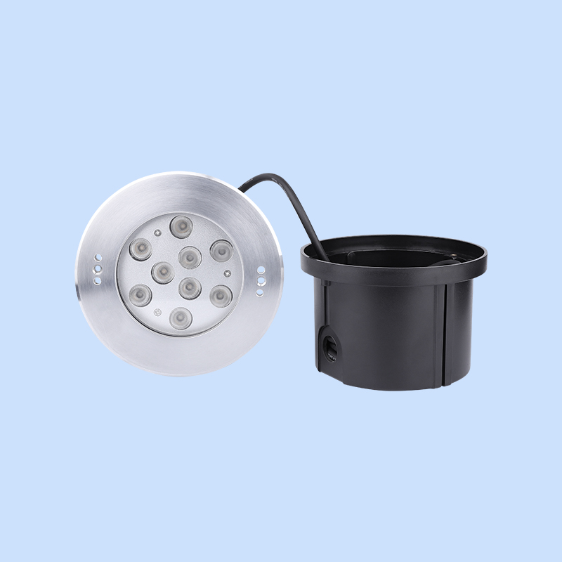 160mm 27W IP68 316SS Recessed anba dlo pisin limyè