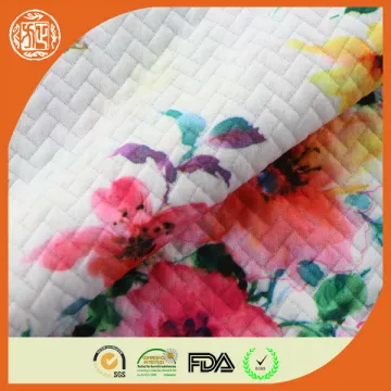 Fashion printed garment jacquard fabric