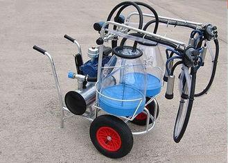 25L Goats Mobile Milking Machine With Transparent Bucket ,