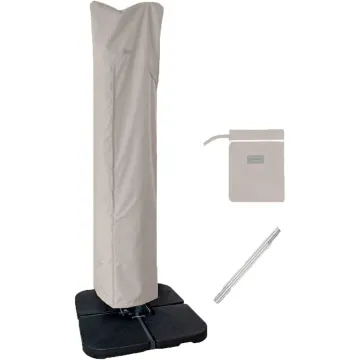 420D Anti-UV Patio Roman Outdoor Umbrella and Table Cover