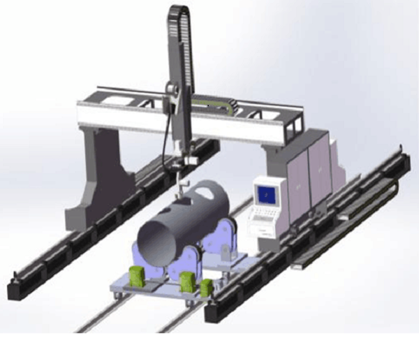 1Gantry Cutting Robot of Intersecting Lines1