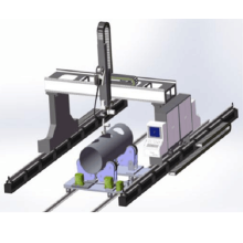 Robot da taglio a portale per linee intersecanti