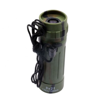 Al por mayor 8x mini telescopio 8x21 monocular con promoción de la retícula