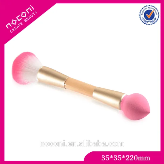 Promotional customized factory wholesale facial Brush makeup double side brushes
