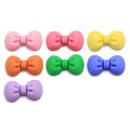 Wholesale Cute Bow Tie Flat back Resin Beads Kawaii Bow knot Artificial DIY Craft Slime Filler Accessories