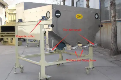 High quality magnetic separator for cleaning the grains seeds