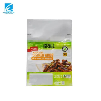 Food Grade Laminated PE Bag for Chicken Wing and Frozen Fresh Chicken Packaging