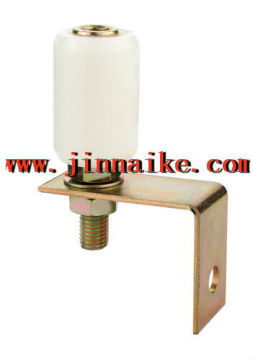 steel yellow galvanized upper guide nylon roller bracket