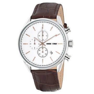 Classic trend design stainless steel quartz watch
