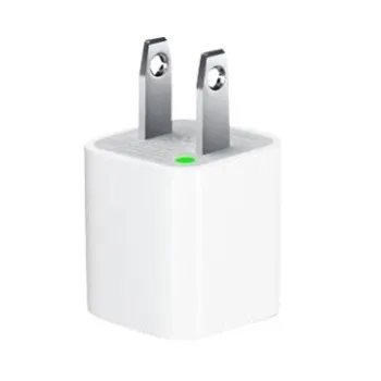 Portable USB travel charger, CE- and FCC-certified, compliant with RoHS Directive