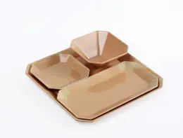 Ice Rustic melamine dinner set
