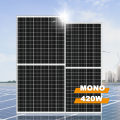 Mono 420W monokristalin solpanel PV-moduler