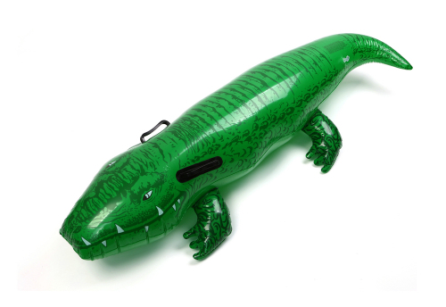 Sommar uppblåsbar vatten leksak djur fisk krokodil flottör