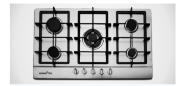 Gas Cooker Hob and Hood