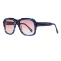 Women Uv400 Oversized Polarized Acetate Shades Sunglasses