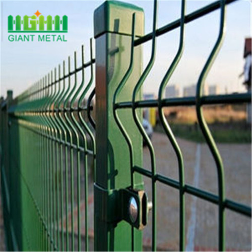 Spawane siatki Metalowe paneleTriangle Bending Fence