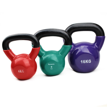 Anpassbare Fitnessausrüstung: Entdecken Sie die Sammlung von farbenfrohen Kettlebells und Hanteln von Dinuo Wholesale